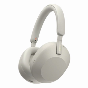 Sony WH-1000XM5 Wireless Over-Ear Noise Canceling Headphones (Silver) hi-fi audio receiver with HDMI,hi-fi speaker terminal,hi-fi home hi-res audio