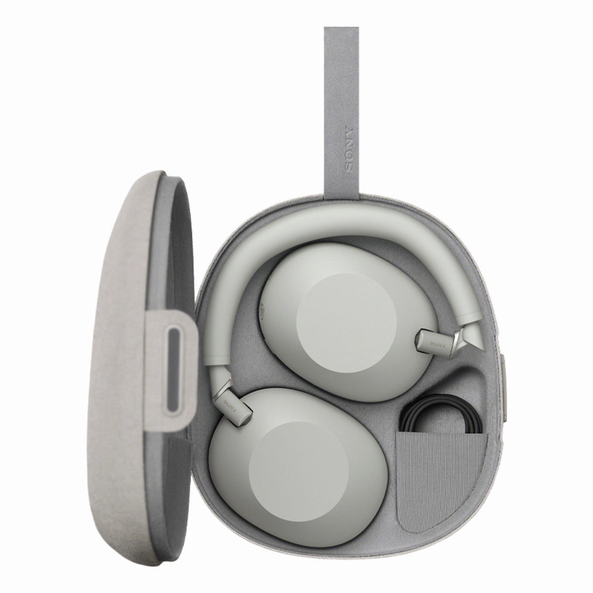Sony WH-1000XM6 Wireless Noise Cancelling Over Ear Headphone Bundle with gSport Case (Silver)