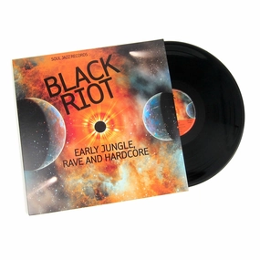 Soul Jazz Records: Black Riot - Early Jungle, Rave And Hardcore Vinyl 2LP hi-fi speaker analyzer,hi-fi pink noise calibrator,hi-fi frequency sweep