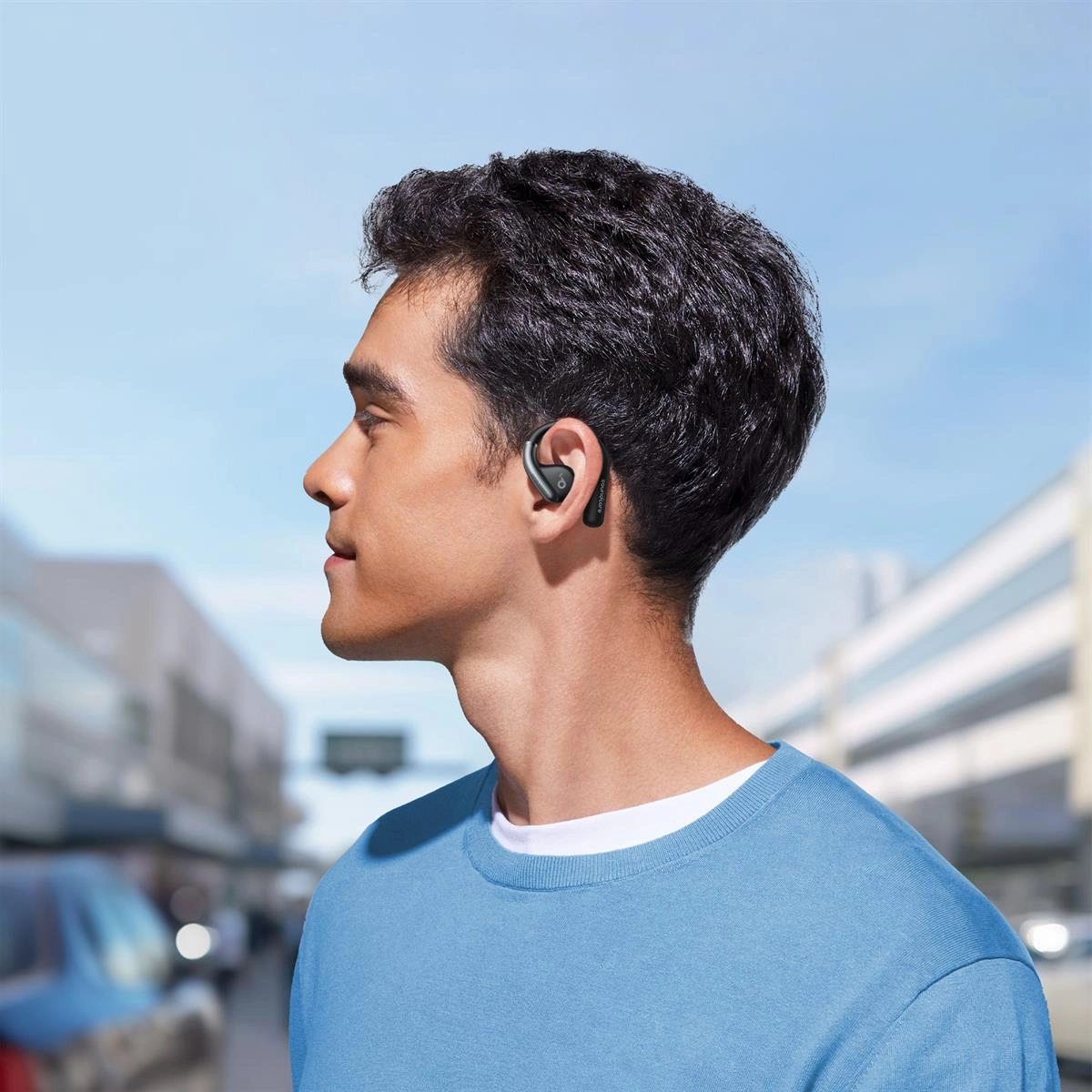 Soundcore Aerofit Wireless Open-Ear Headphones (Black)