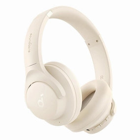 Soundcore Q20i Wireless Headphones (White) hi-fi unbalanced input,hi-fi signal purity,hi-fi acoustic panel
