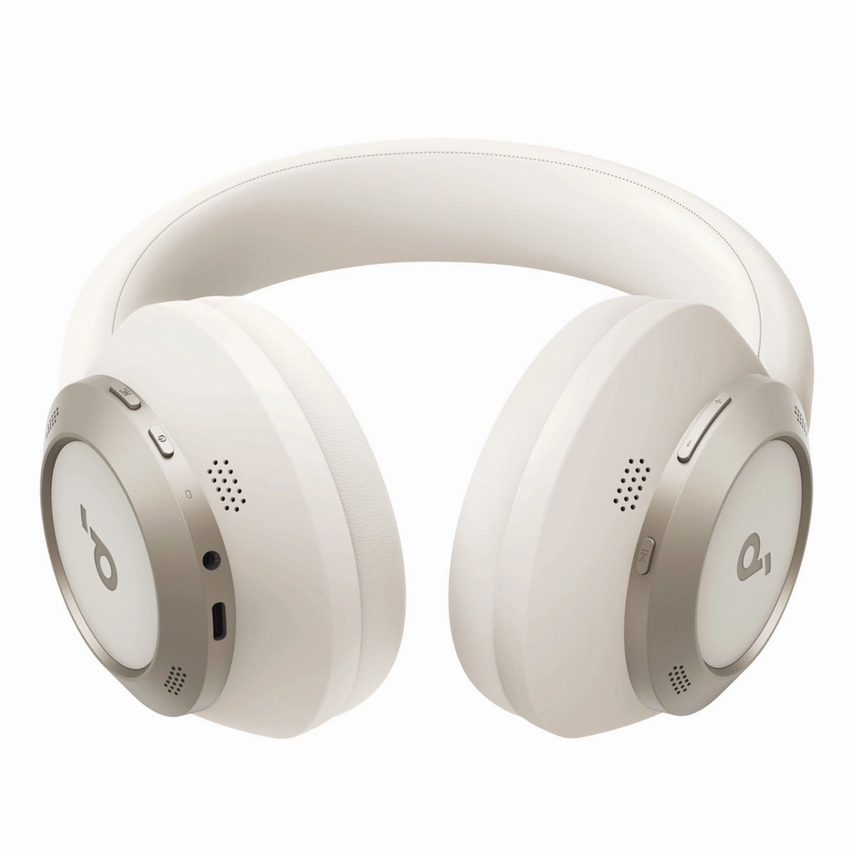 Soundcore Space One Pro Foldable Over-Ear Wireless Headphones (White)