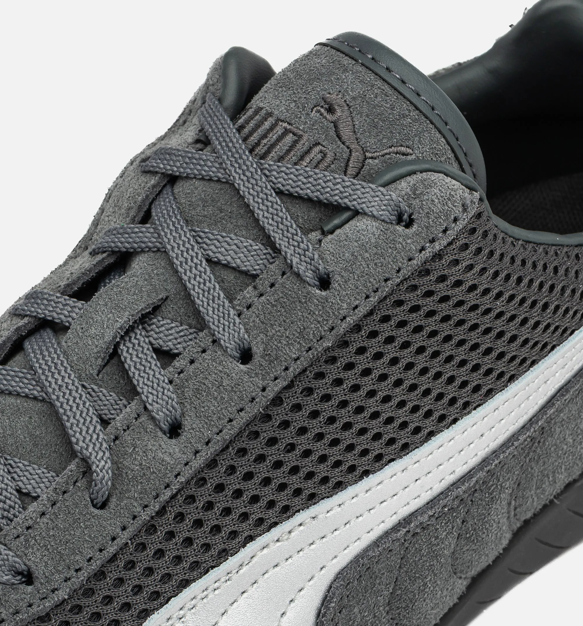 Speedcat Premium Mens Lifestyle Shoe - Grey/Silver Anti UV Comfort Targets