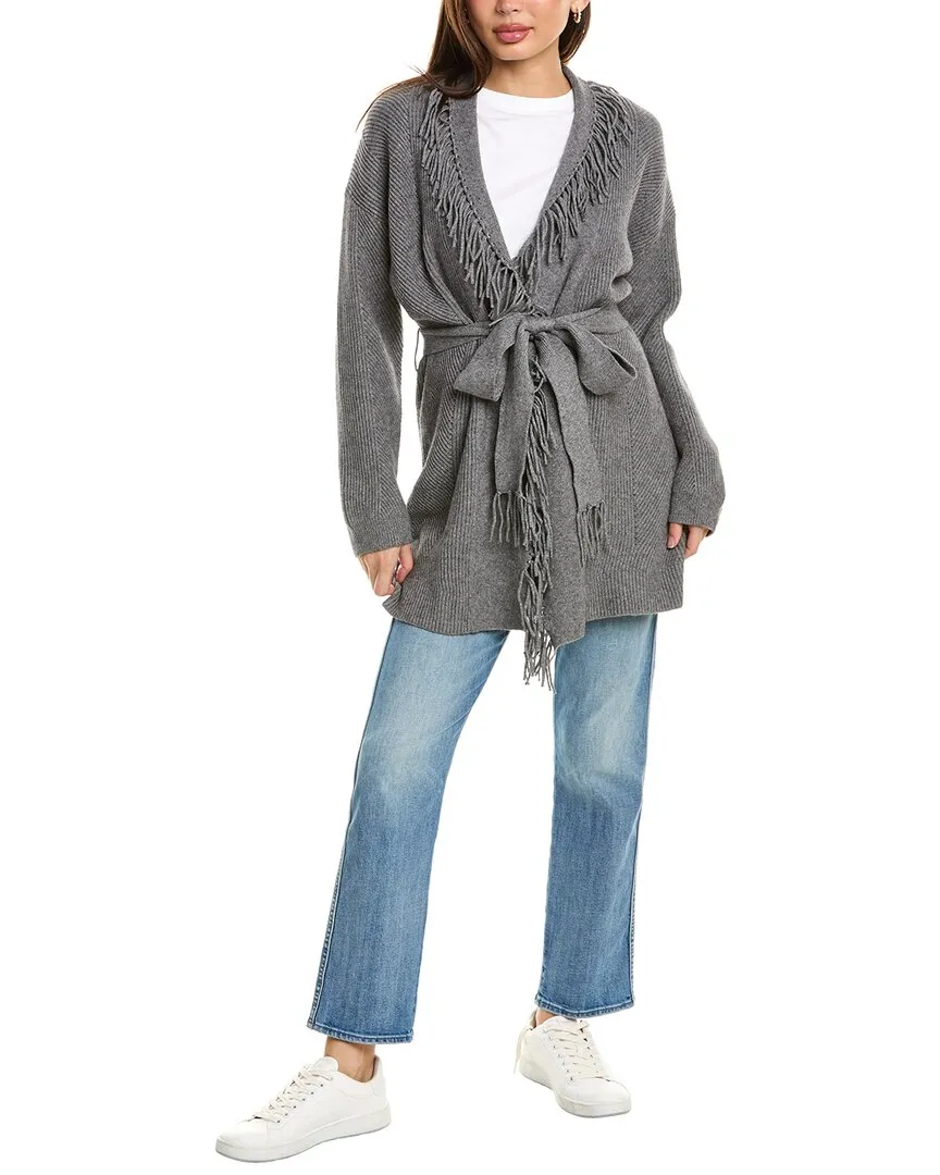 Magnifique Cardigan Cora à Franges
