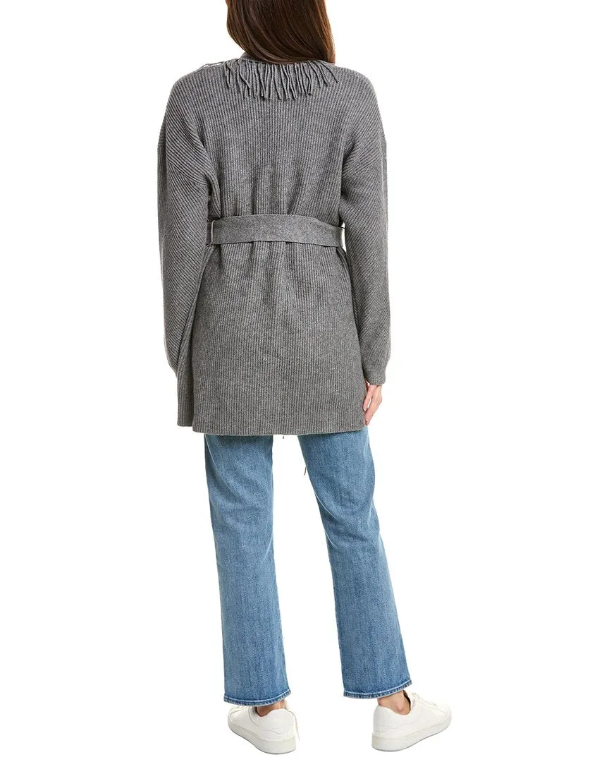 Magnifique Cardigan Cora à Franges