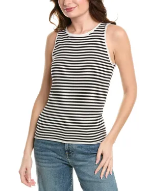 Splendid x @Cellajaneblog Pull rayé sans manches