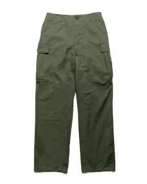 The Real Mccoy'S Mp22004 Trousers, Man'S, Combat, Tropical (Model 220) Olive Essential Smooth Rayon Blend