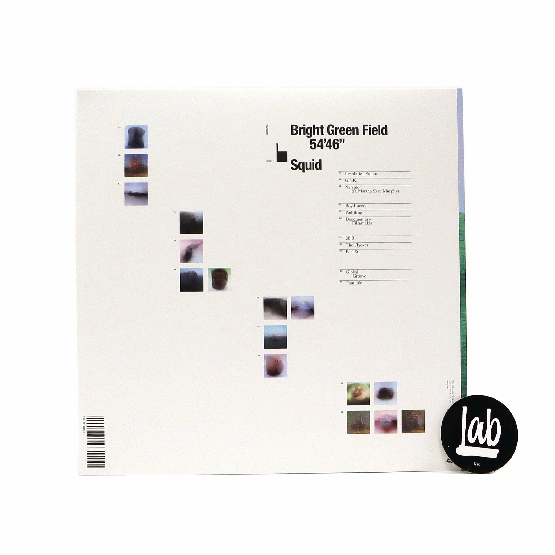 Squid: Bright Green Field Vinyl 2LP