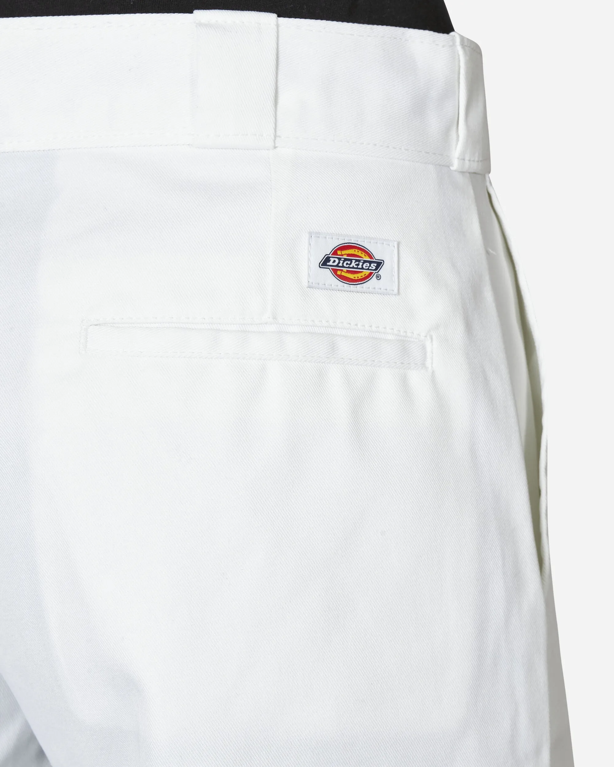 874 Work Pants White Elasticized Chest Pocket