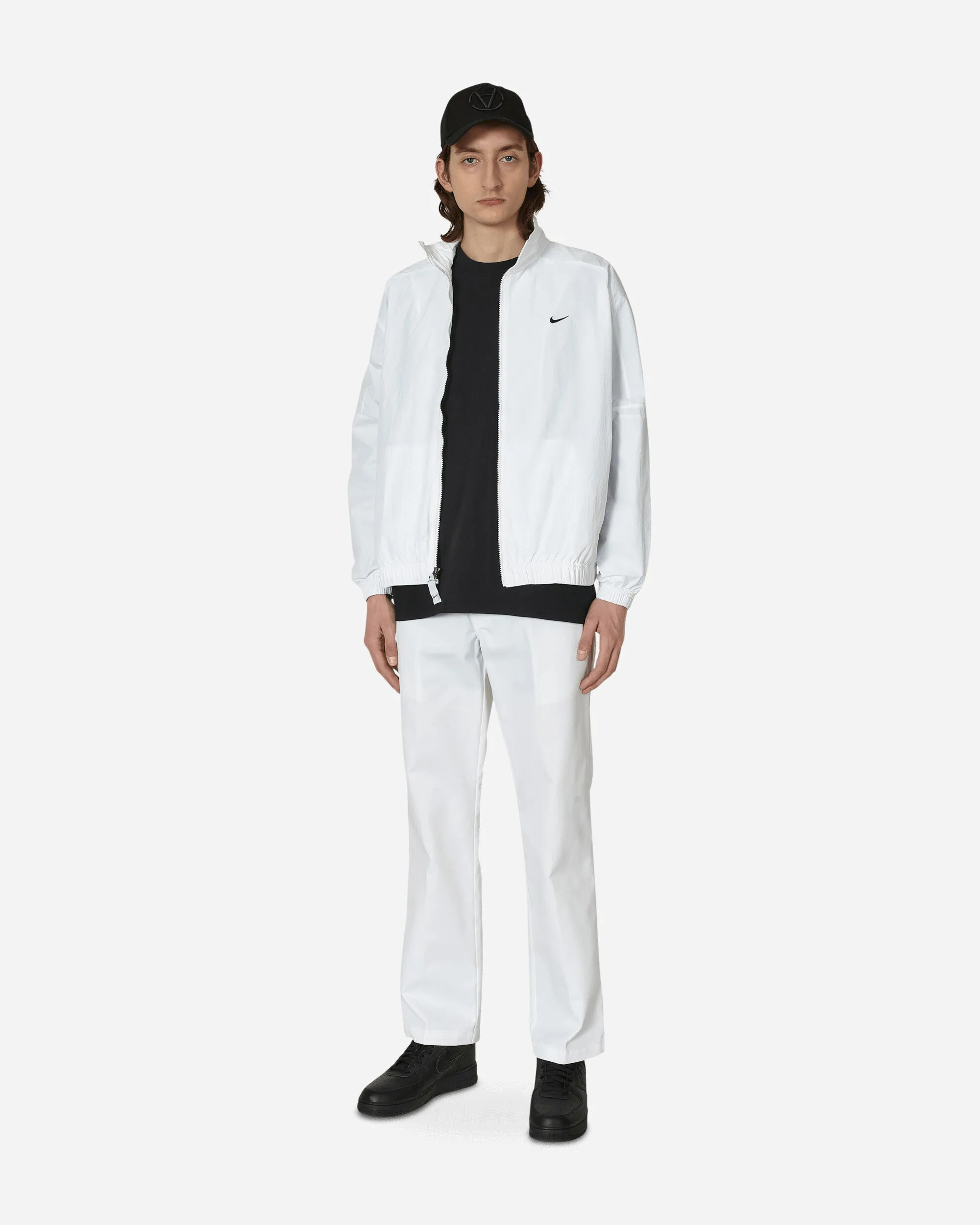 874 Work Pants White Comfortable Inner Lining Material Anti Pilling Finish