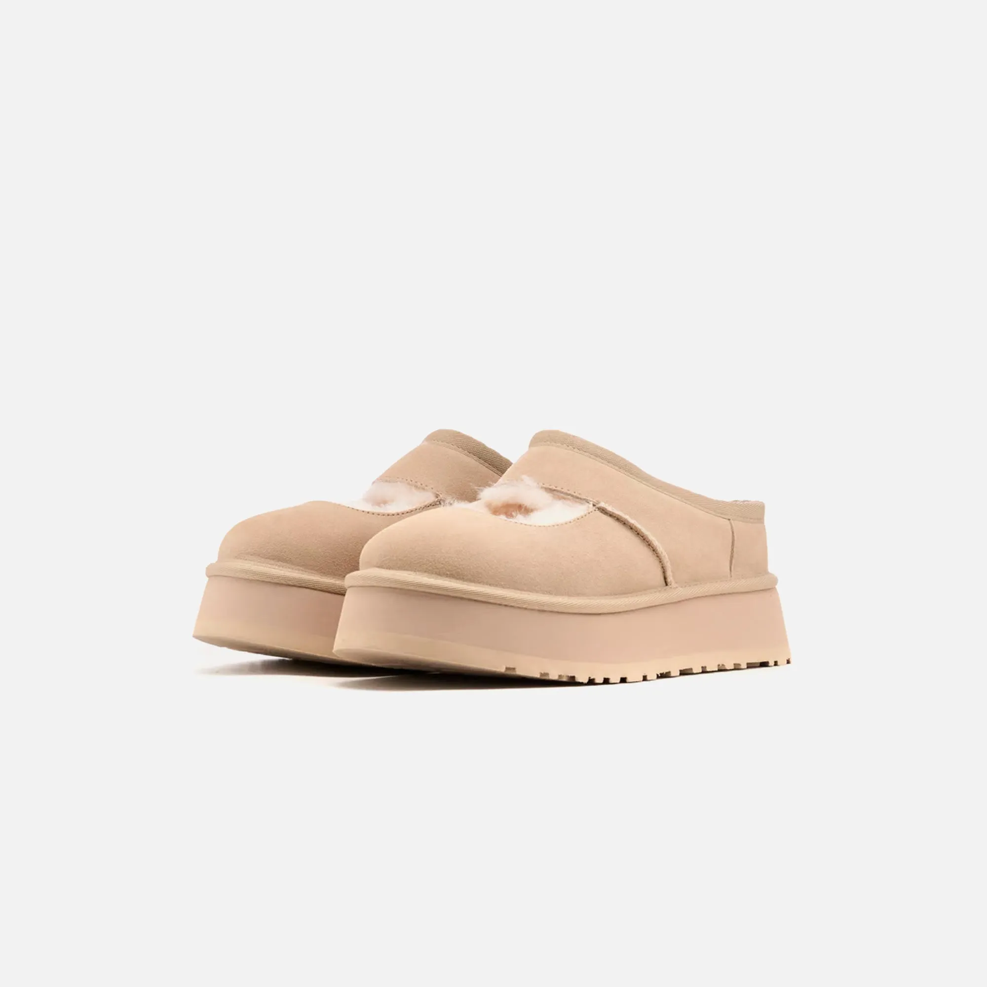 Ugg Wmns Bea Mary Jane - Mustard Seed Slip Resistant Heel Memory Foam Soles