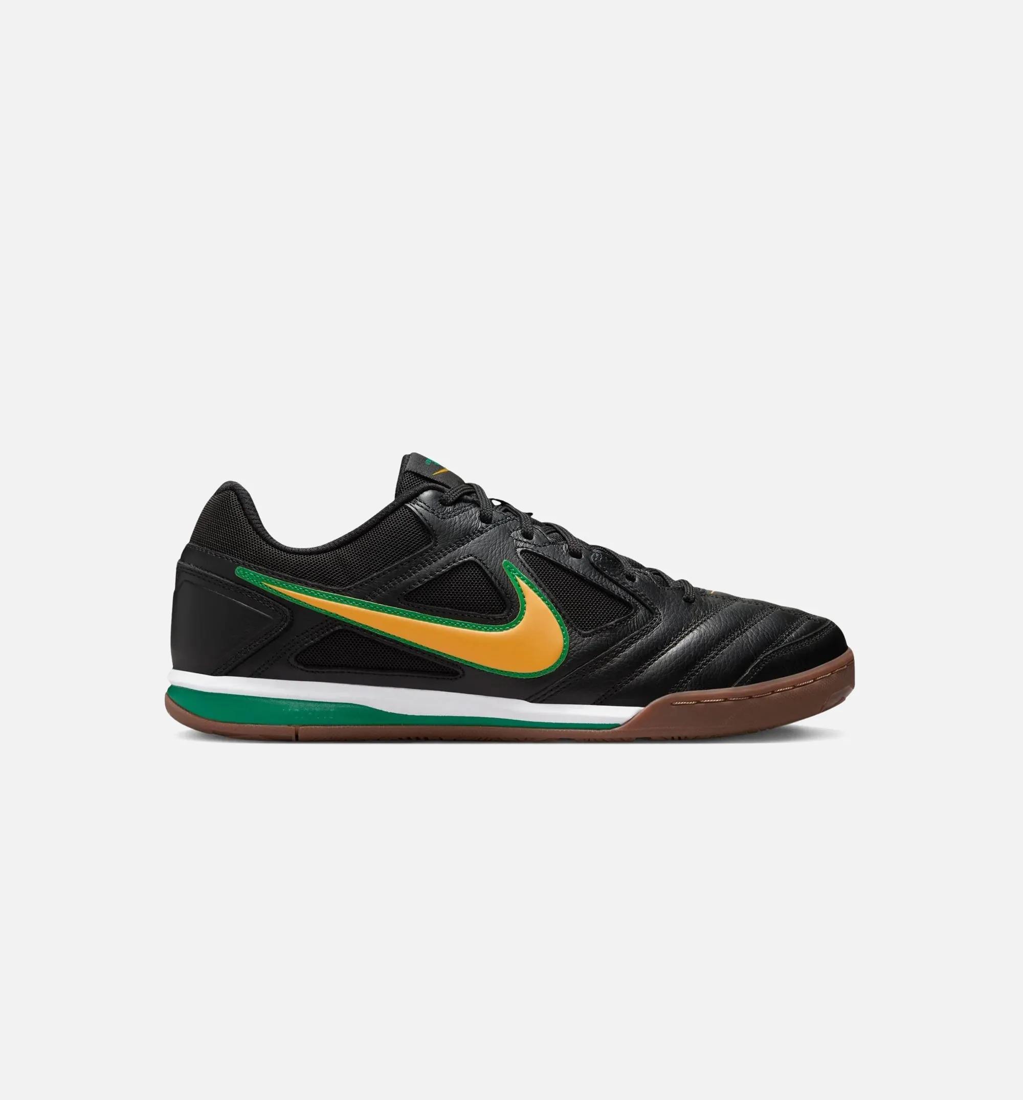 Gato Mens Lifestyle Shoe - Black/White/Gum Dark Brown/Varsity Maize Comfort Aesthetic Appeal