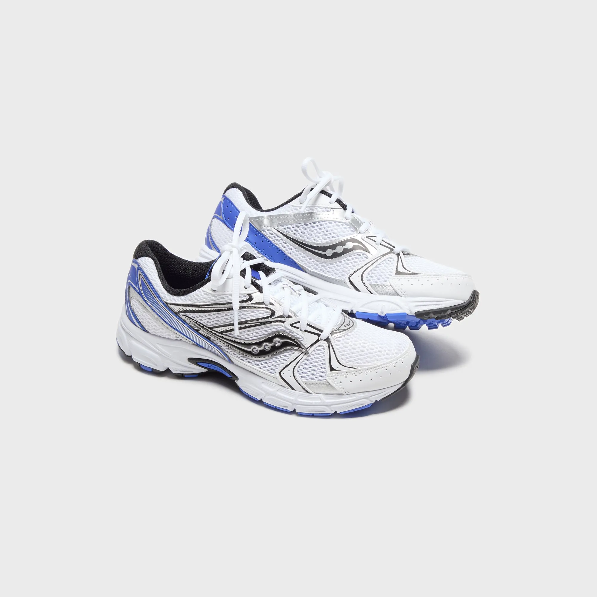 Slip-On Practical Feature Feature Comfort Suppleness Saucony Ride Milennium - White / Black / Royal