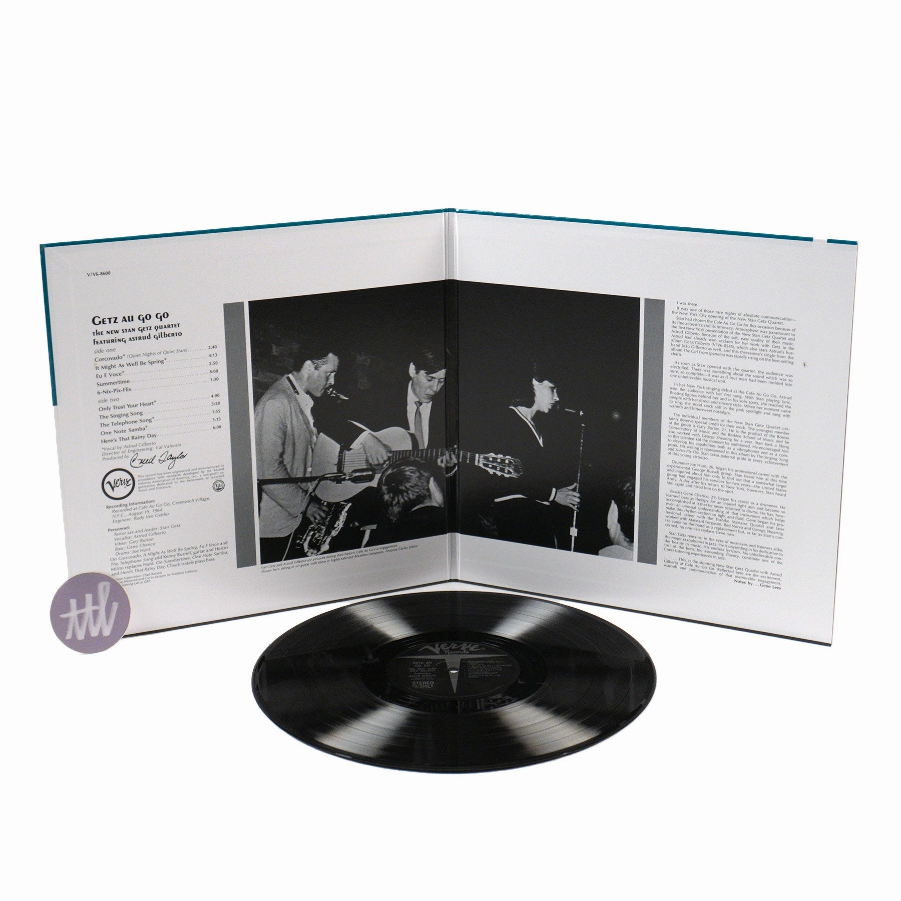 Stan Getz: Getz Au Go Go feat. Astrud Gilberto (Acoustic Sounds 180g) Vinyl LP