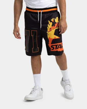 Short de basket Starter Hot Fire Noir