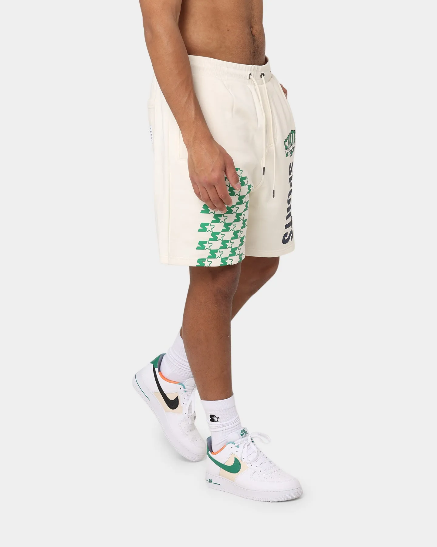 Short de Sport International Starter Off White