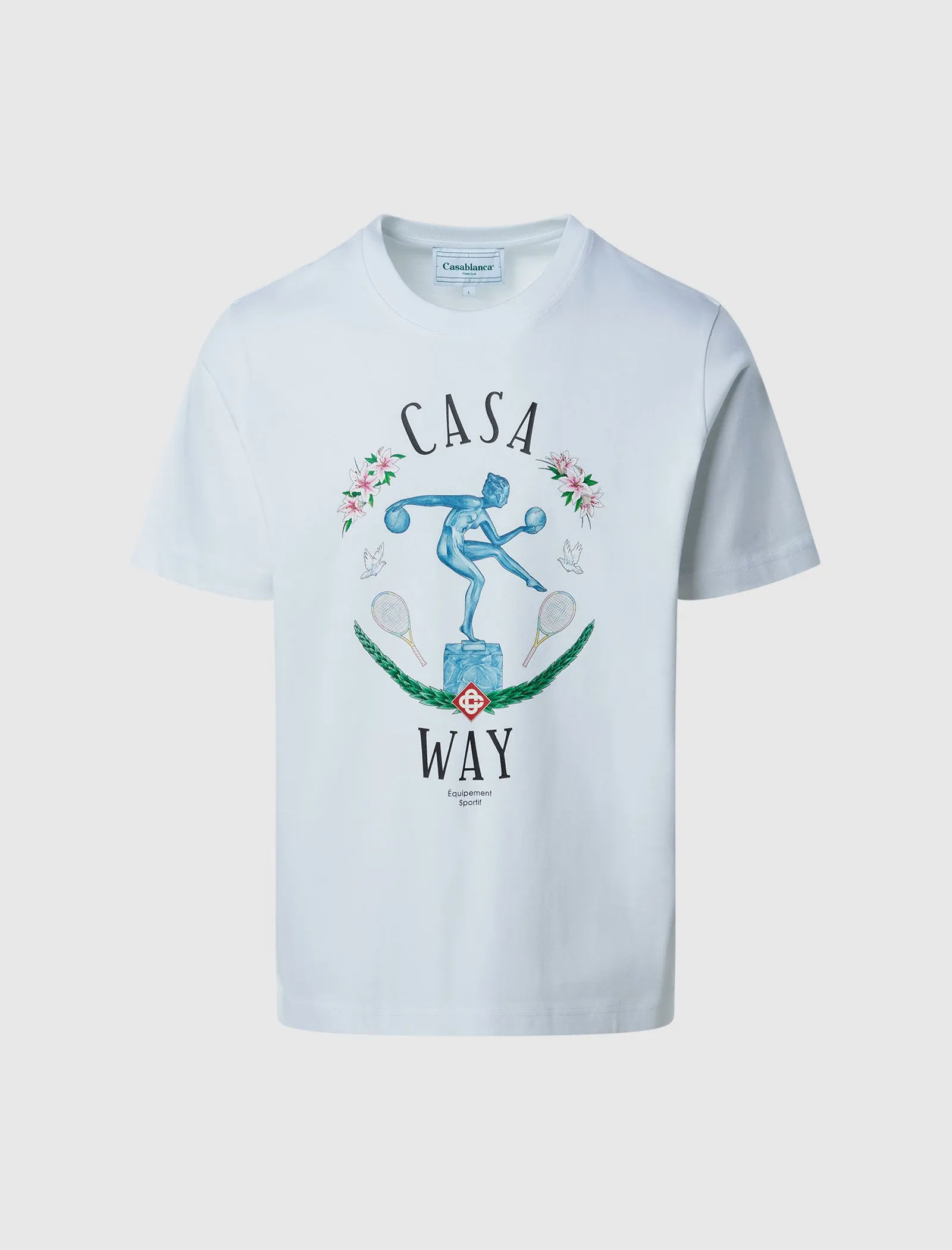 Statue En Marbre Printed Tee Chinos