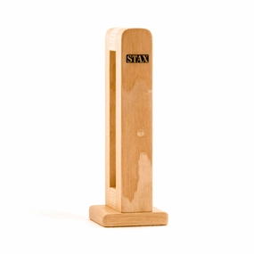 STAX HPS-2 Natural Wood Headphone Stand