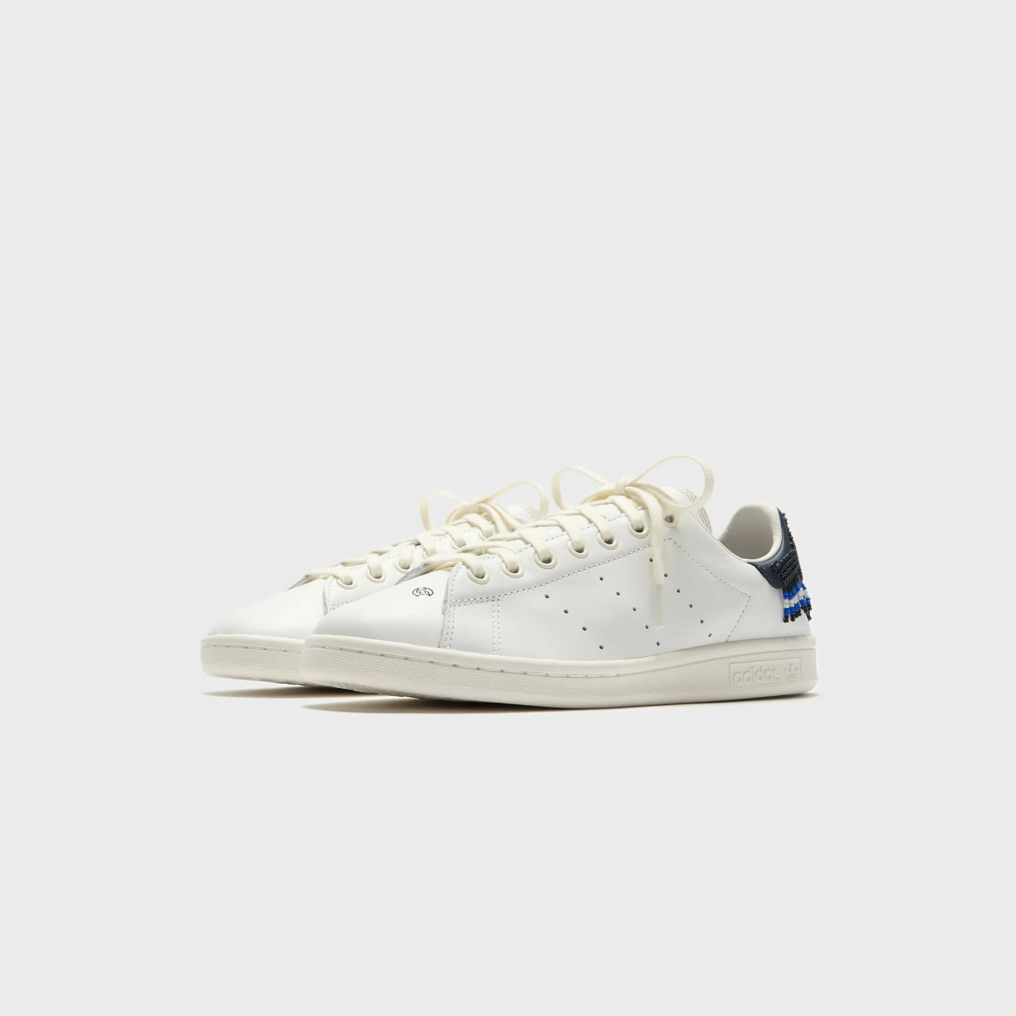 Exclusive Deal Adidas X Clot Stan Smith - Core White / Navy / Core White
