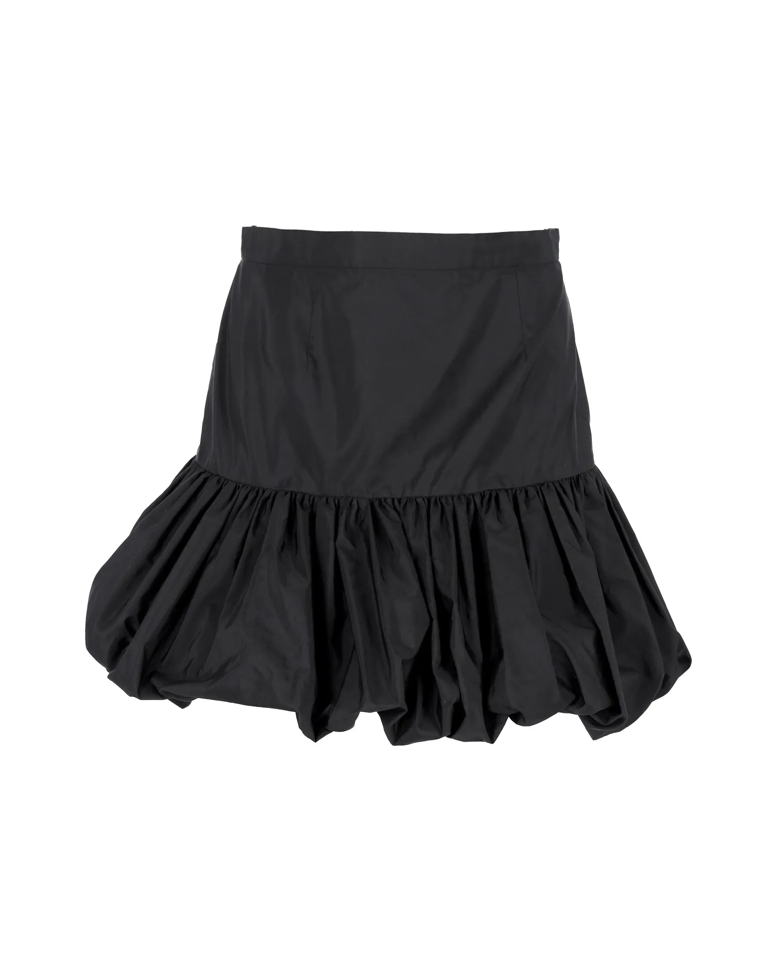 Stella McCartney Jupe Bulle en Soie Noire