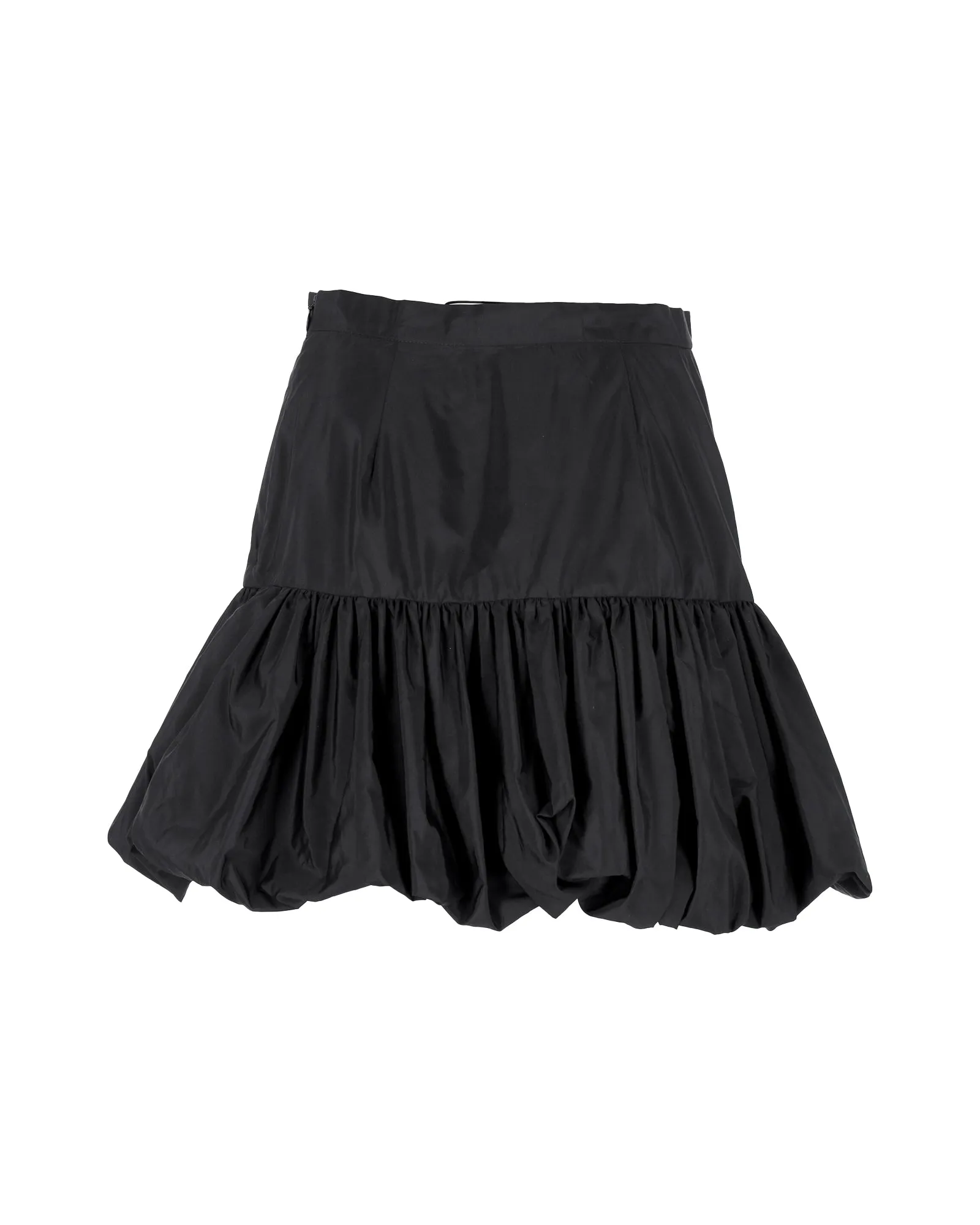 Stella McCartney Jupe Bulle en Soie Noire