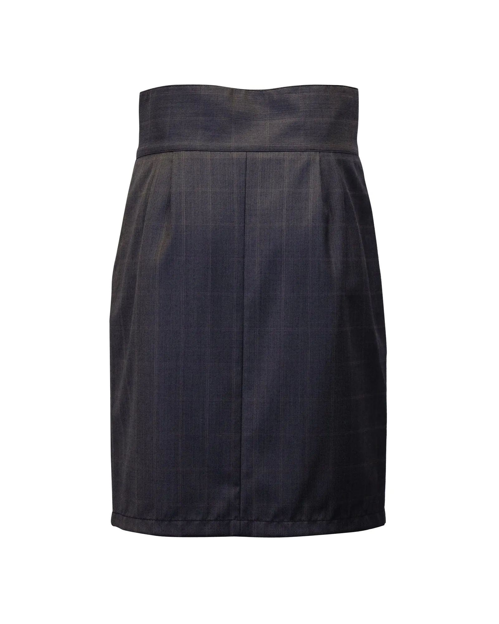 Jupe plissée Stella McCartney en laine grise