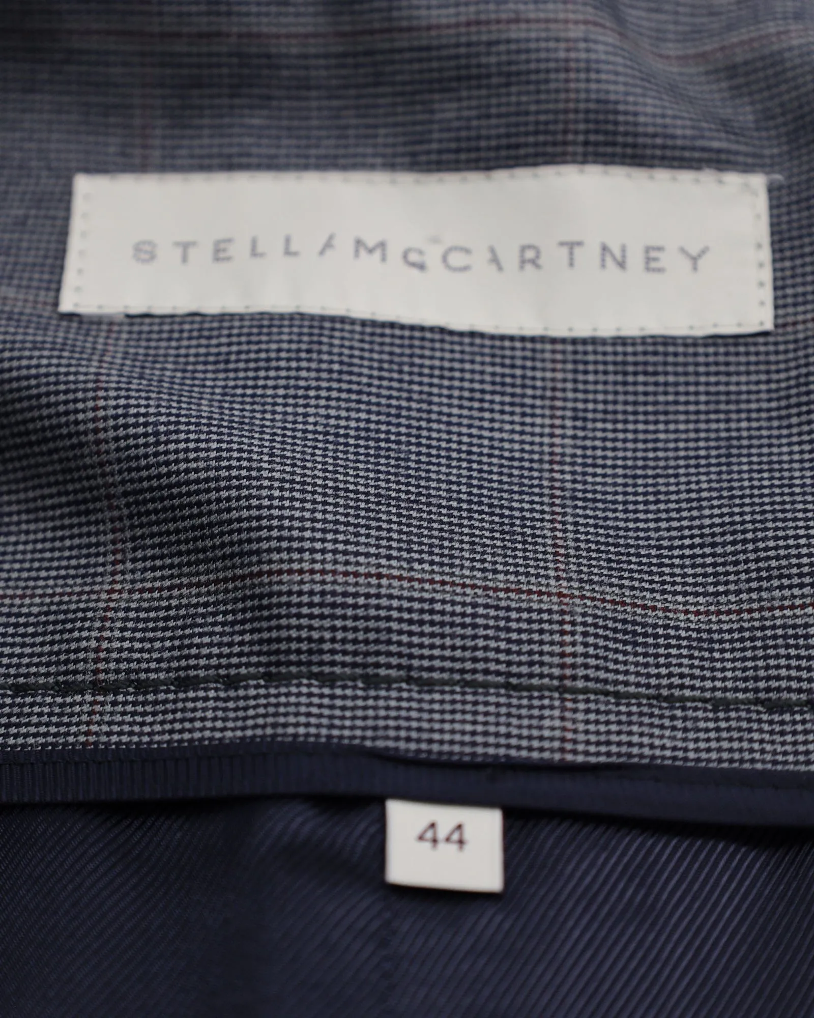 Jupe plissée Stella McCartney en laine grise