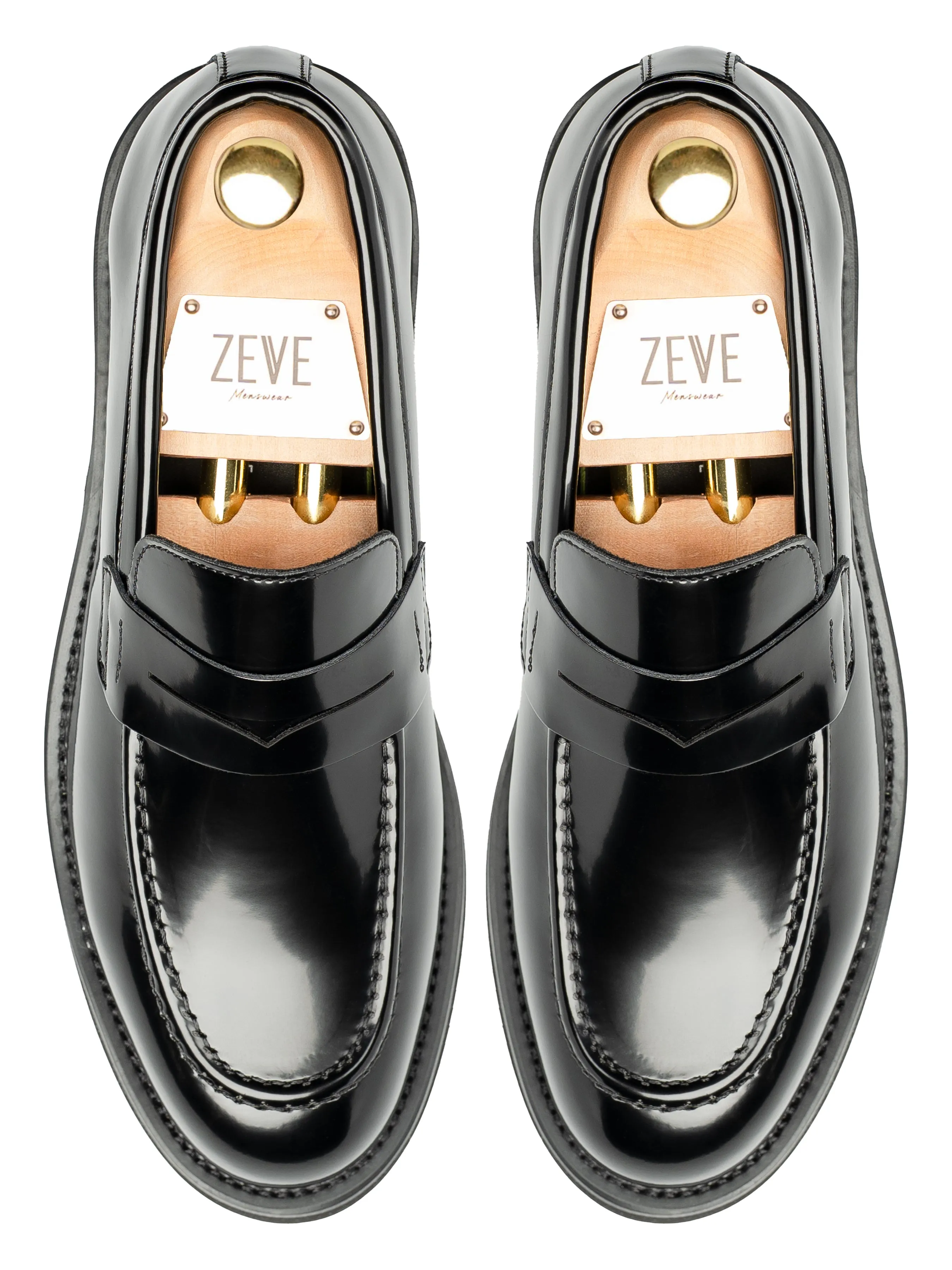 President's Day Sale Gear Up and Go Vincero Penny - Black Patent Leather