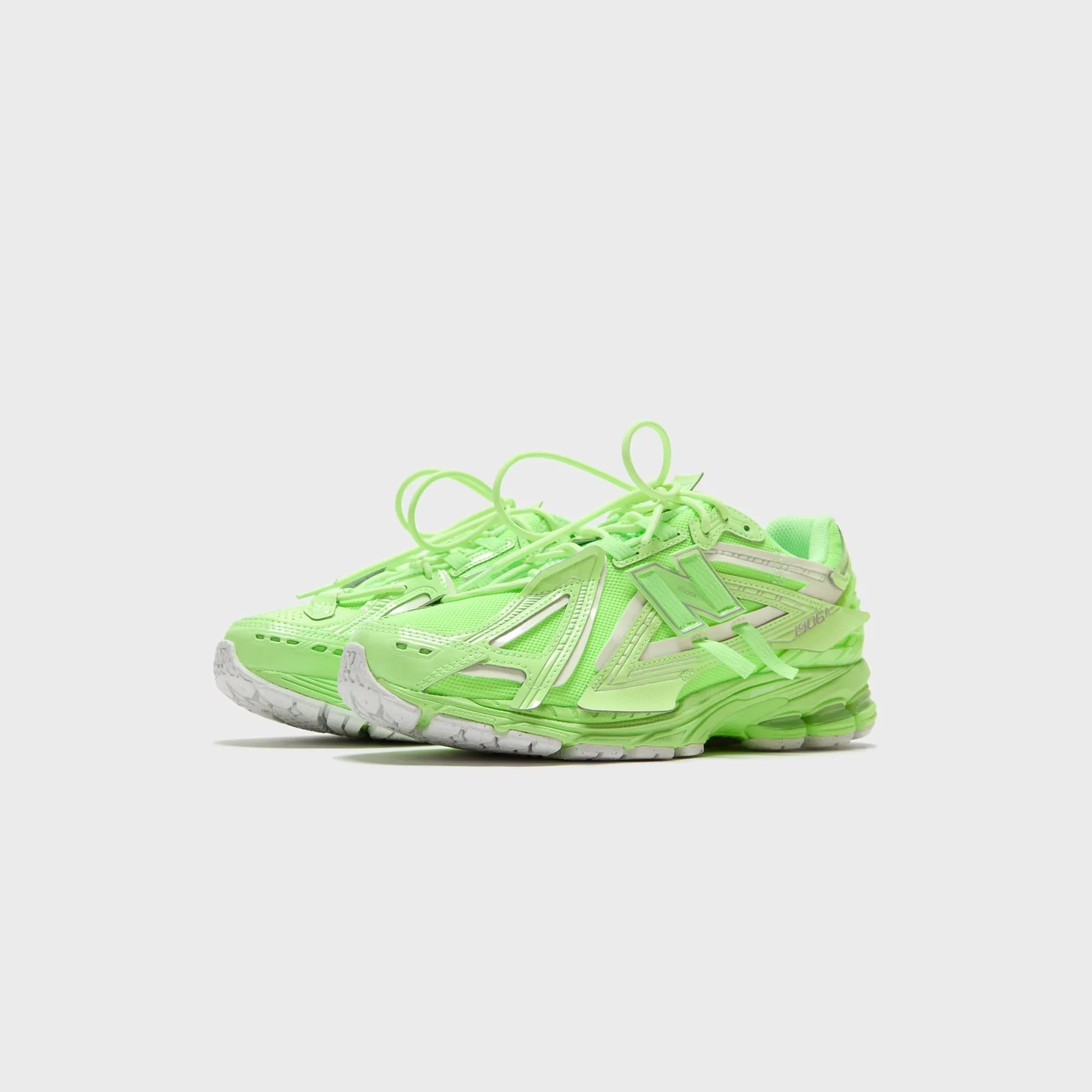 The Fast Lane Choice Command Attention New Balance 1906A - Neon Green / Mint Flash