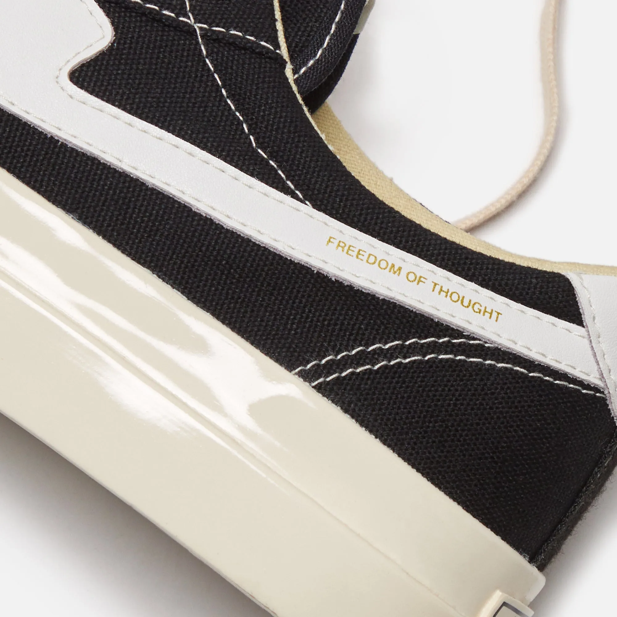 Burnished Beaded Accent Stepney Workers Club Dellow S-Strike Canvas - Black / White