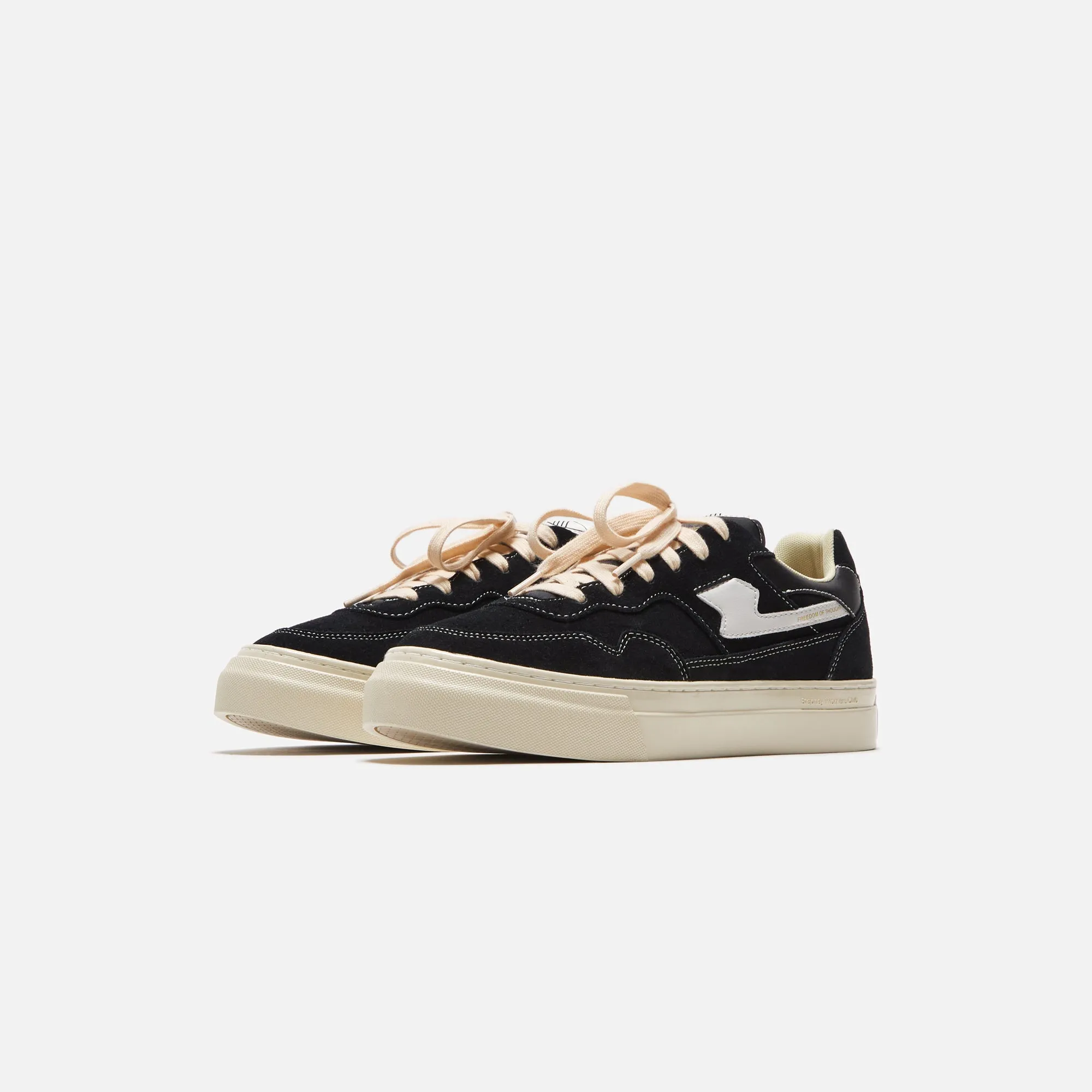 Stepney Workers Club Pearl S-Strike Suede - Black / White Synthetic Outsole