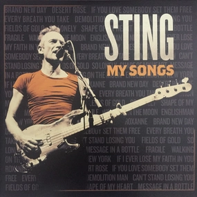 Sting  My Songs (Arrives in 4 days) hi-fi stereo for audiophiles,hi-fi tube socket,hi-fi damping feet