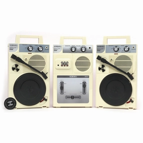 Stokyo: Complete Portable DJ Set (2x RM-1 Turntables, 1x RMX-1 Mixer) hi-fi digital music server,hi-fi speaker wall mount,hi-fi amp upgrade