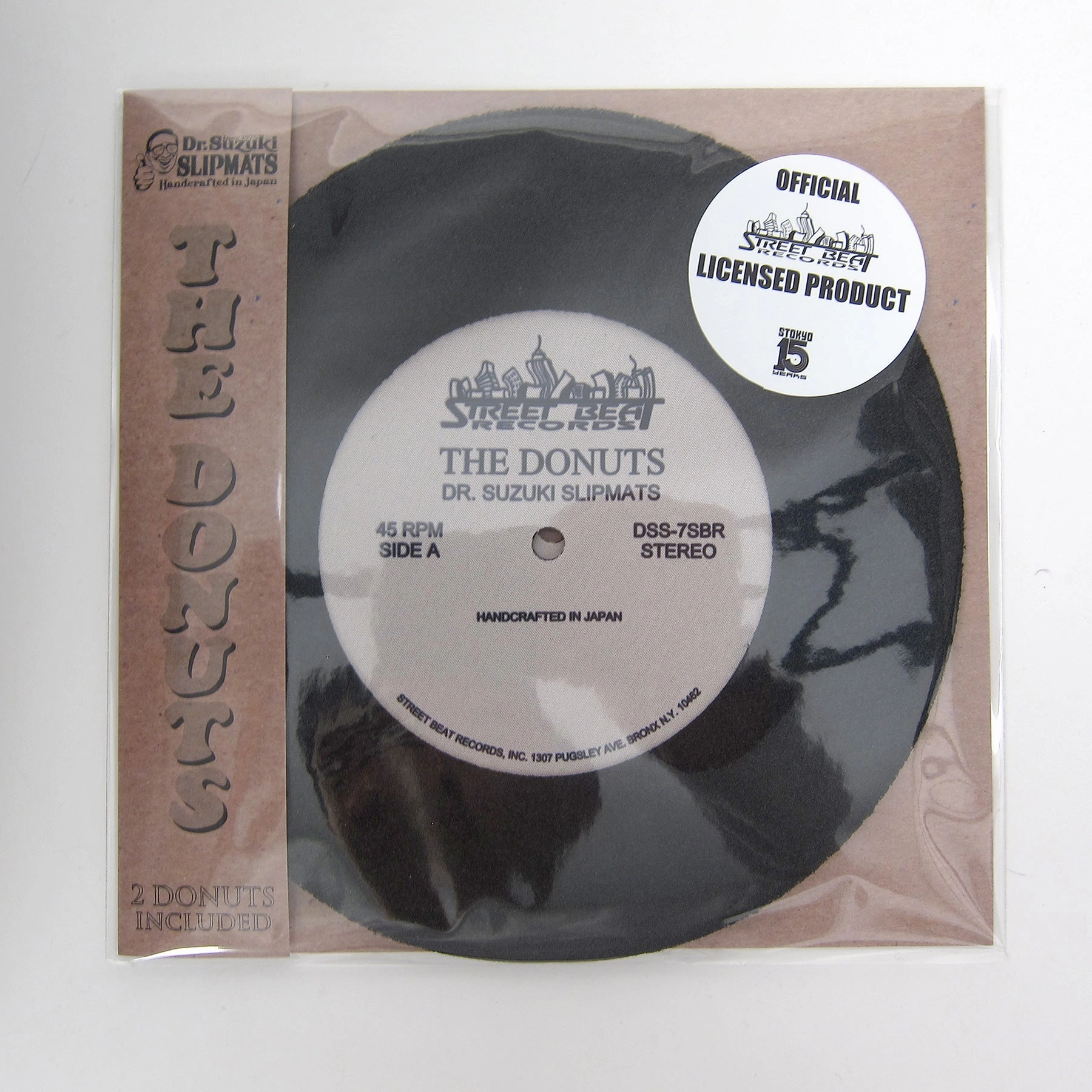 Stokyo: Dr. Suzuki x Street Beat Records - The Donuts 7" Slipmats