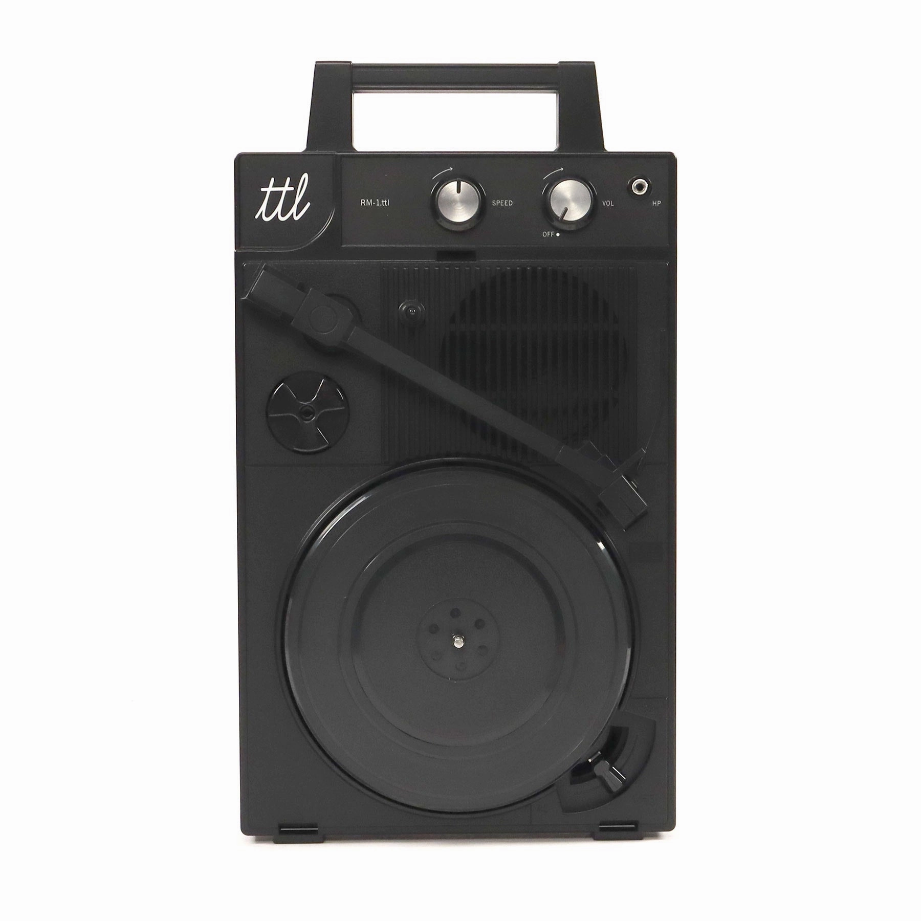 Stokyo: RM-1.ttl Record Mate Portable Turntable - Black / Turntable Lab Edition (RM-1B / GP-N3R) hi-fi DAC amp combo,hi-fi speaker impedance matcher,hi-fi RCA switch