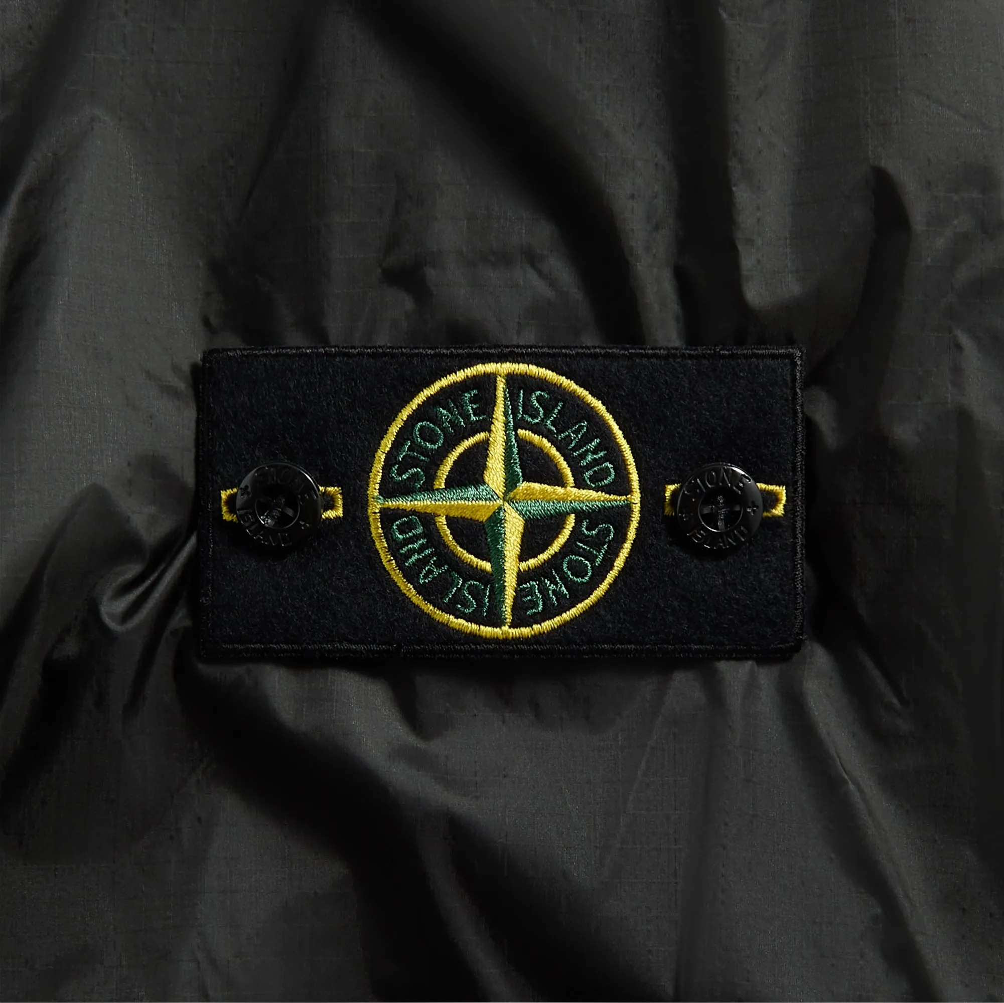 Halter Neck Outer - Layer Stone Island Nylon Metal Jacket - Lead Grey