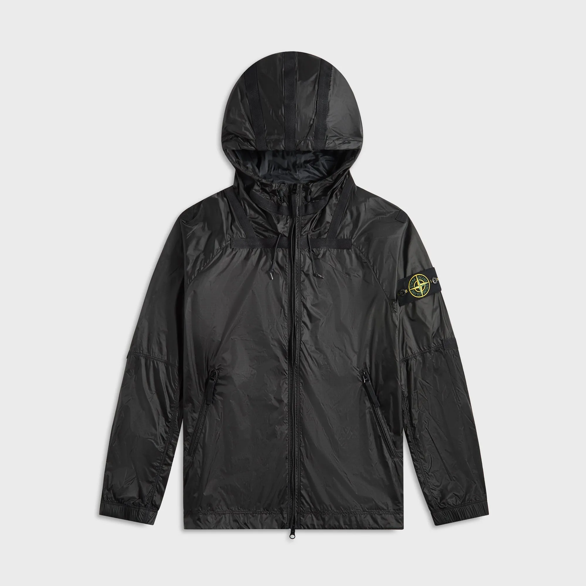 Stone Island Nylon Metal Jacket - Lead Grey Flared Leg