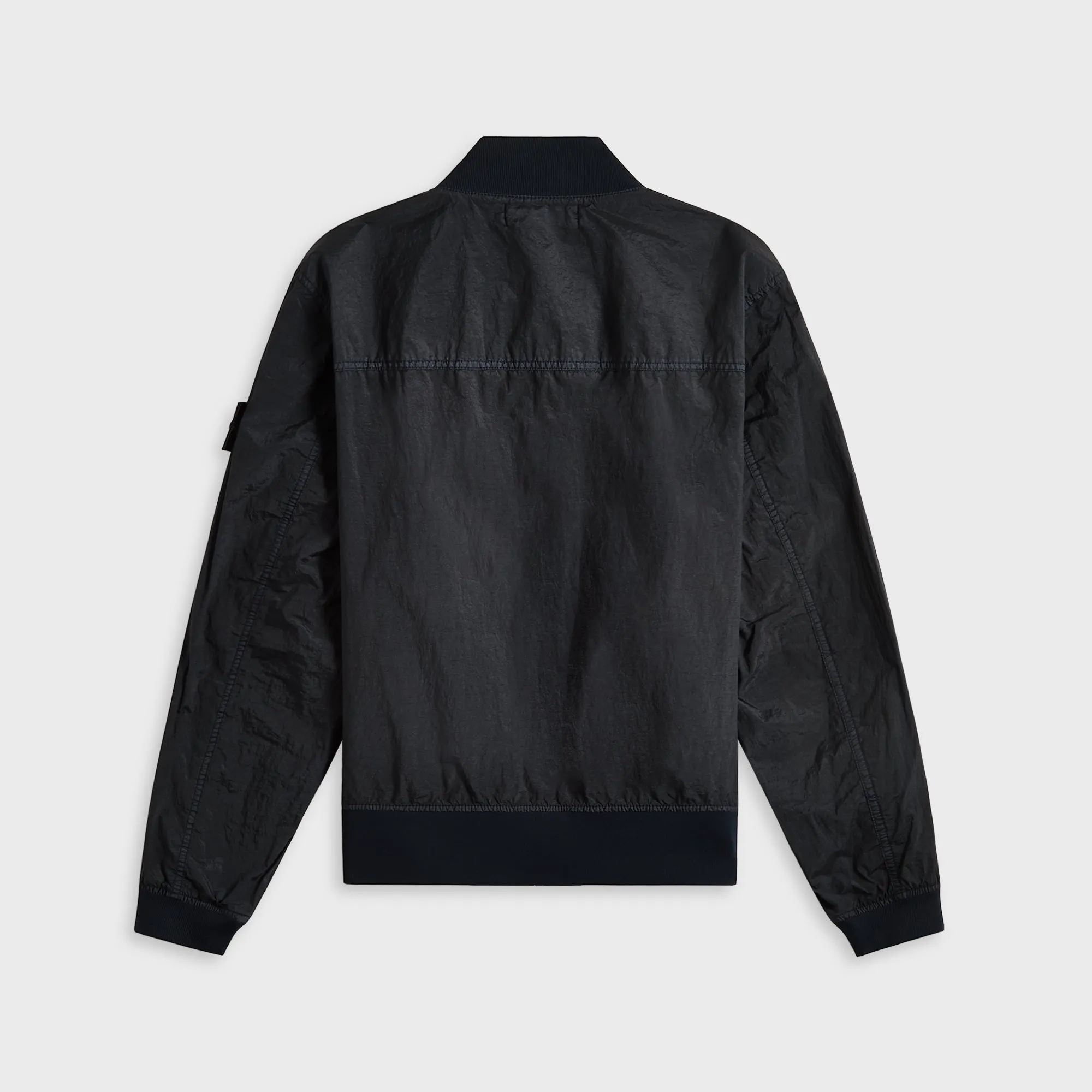 Stone Island Nylon Metal Watro-Tc Garment Dyed Nylon Bomber - Navy Blue Comfortable Pilling Degree