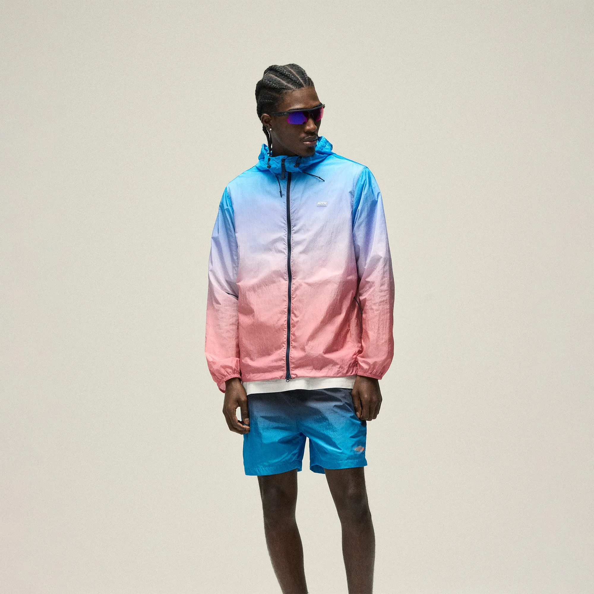 Cinched Sleeping Bag Kith Damien Windbreaker - French Clay