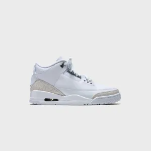 Jordan Air Jordan 3 - White / Metallic Silver Walk with Purpose Black Friday Exclusive