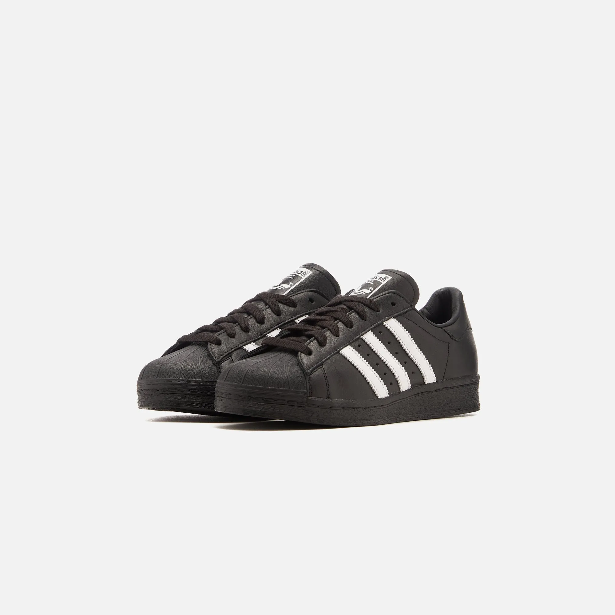 Adidas Originals Superstar 82 - Core Black / White / Core Black Footbed Heels