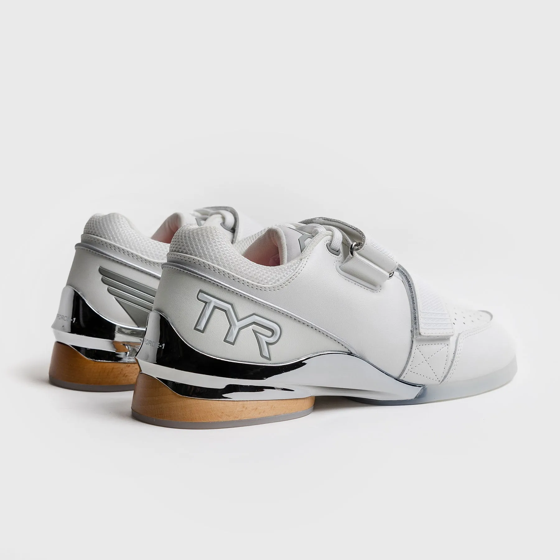 Tyr - Tyrforce Elite Carbon Lifter - White/Gum Comfortable PU Slippers Cookie