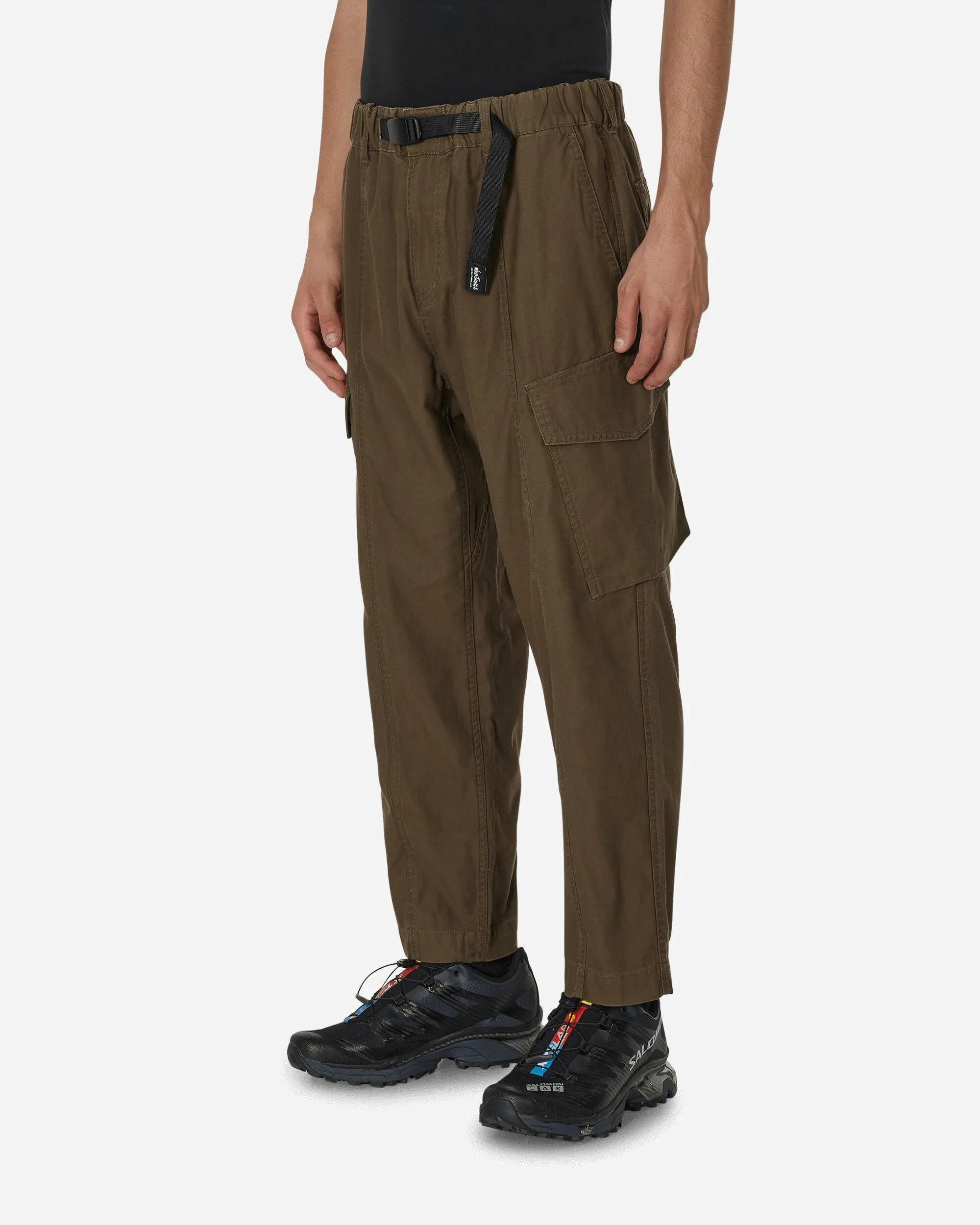 Anti-Grass Airiness Field Cargo Pants Olive