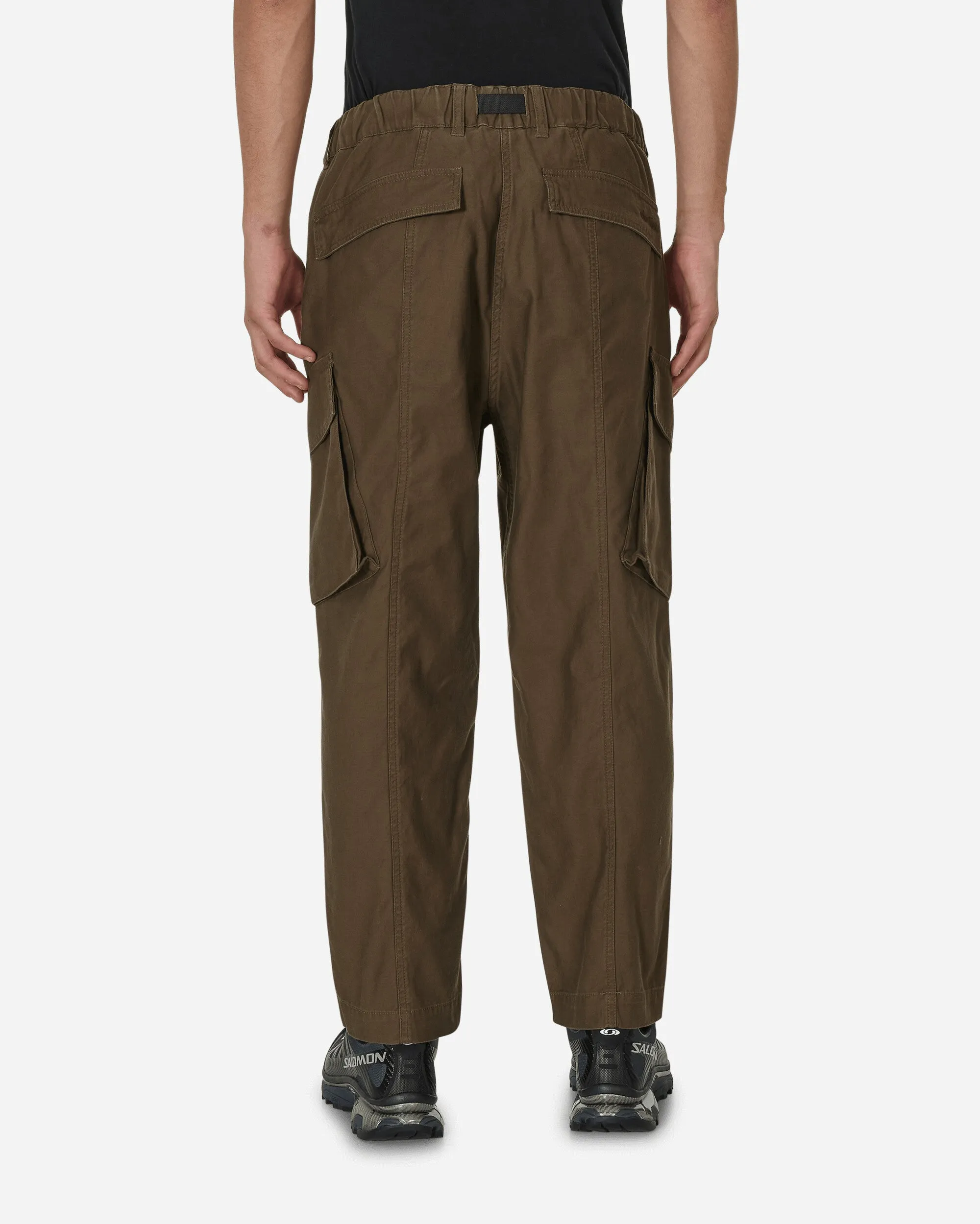 Field Cargo Pants Olive Comfortable Toe Area Big Visor