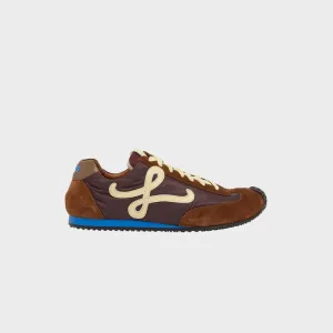 Loewe Ballet Runner 2.0 - Brown / Yellow / Blue Slip-On Adjustable Feature Feature