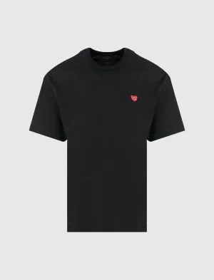 Long Lasting Material Heart Badge T-Shirt