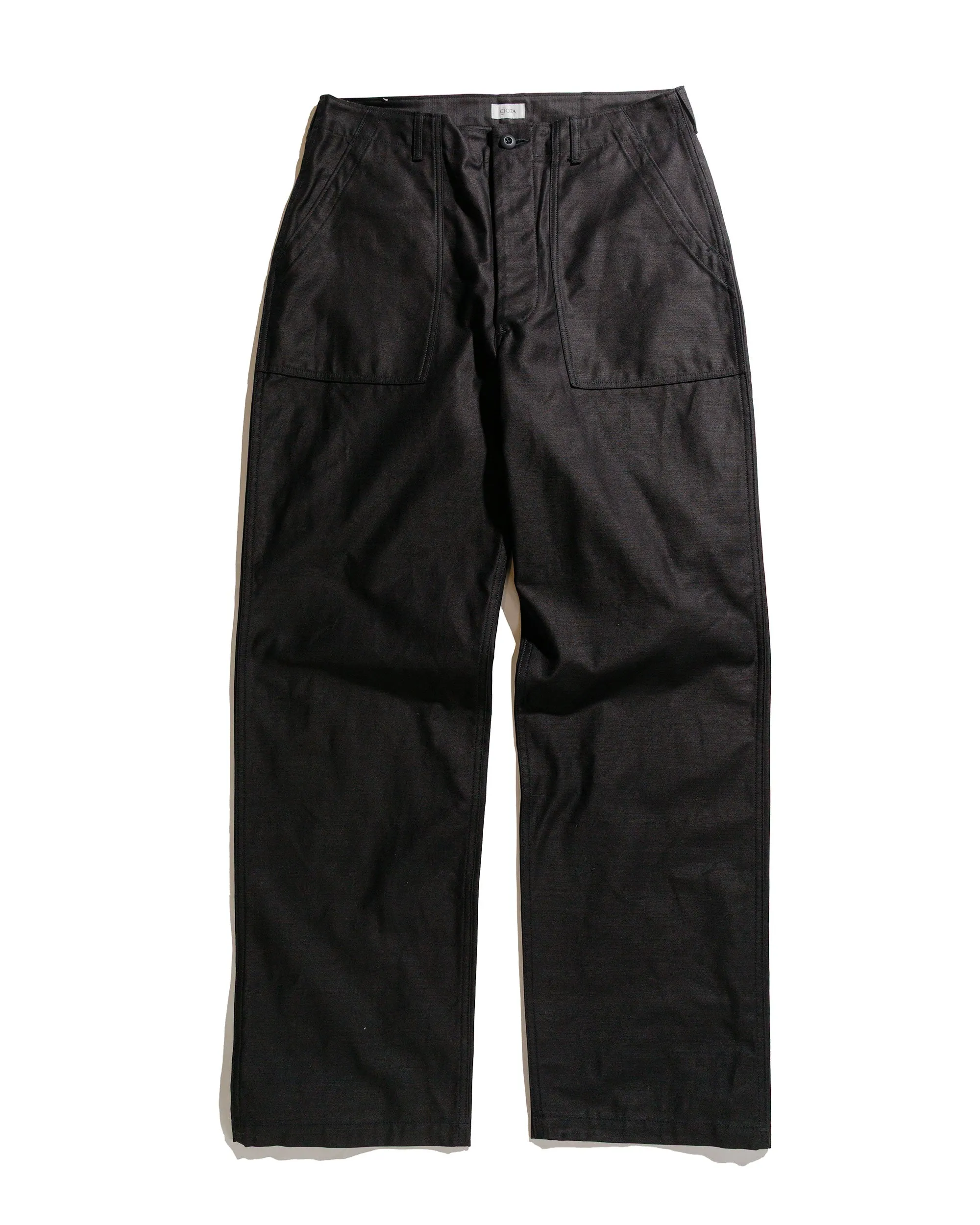 Anti-Fake YouTube Advertising Ciota Baker Pants (Wide Straight) Black