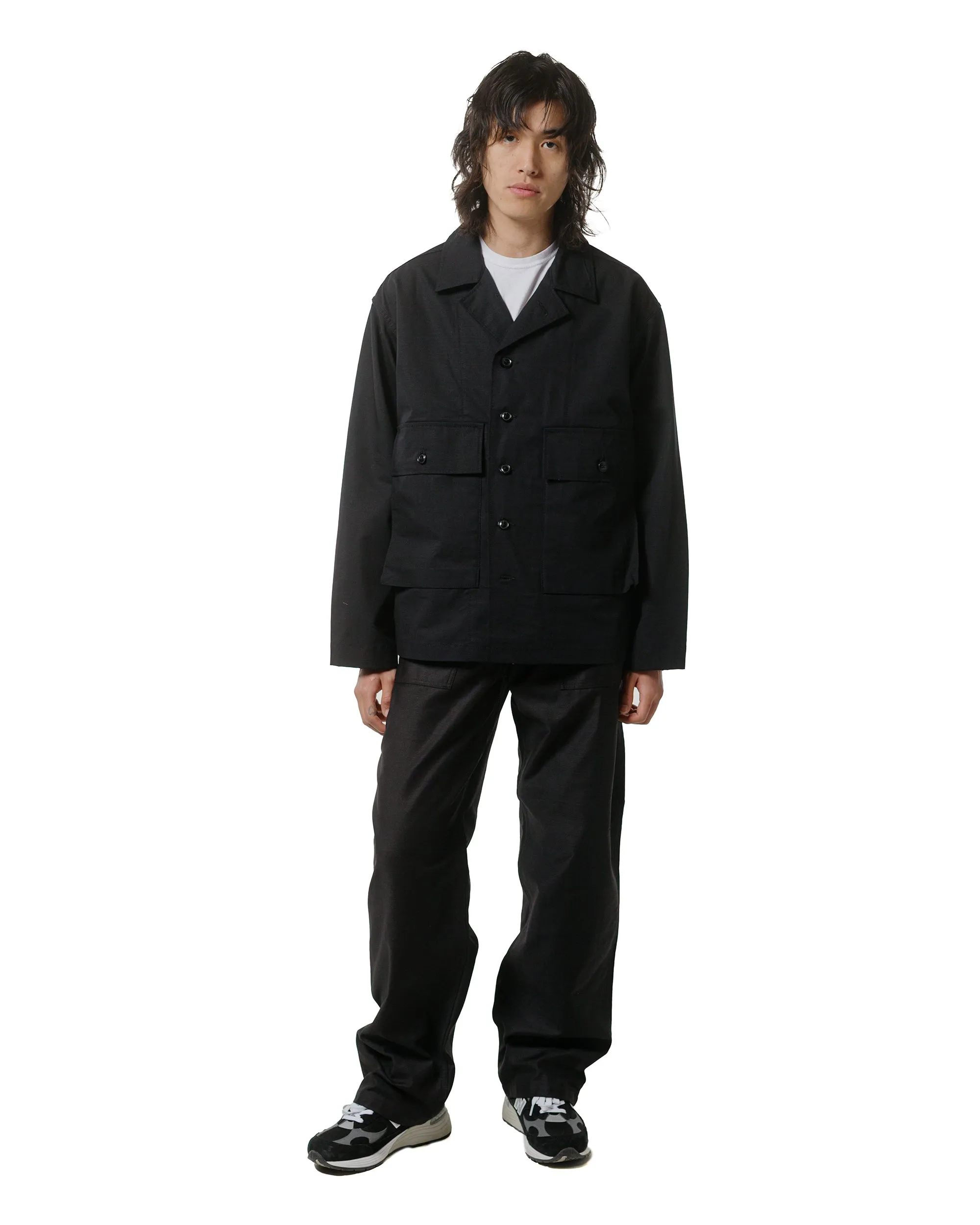 Ciota Baker Pants (Wide Straight) Black Matte Printing