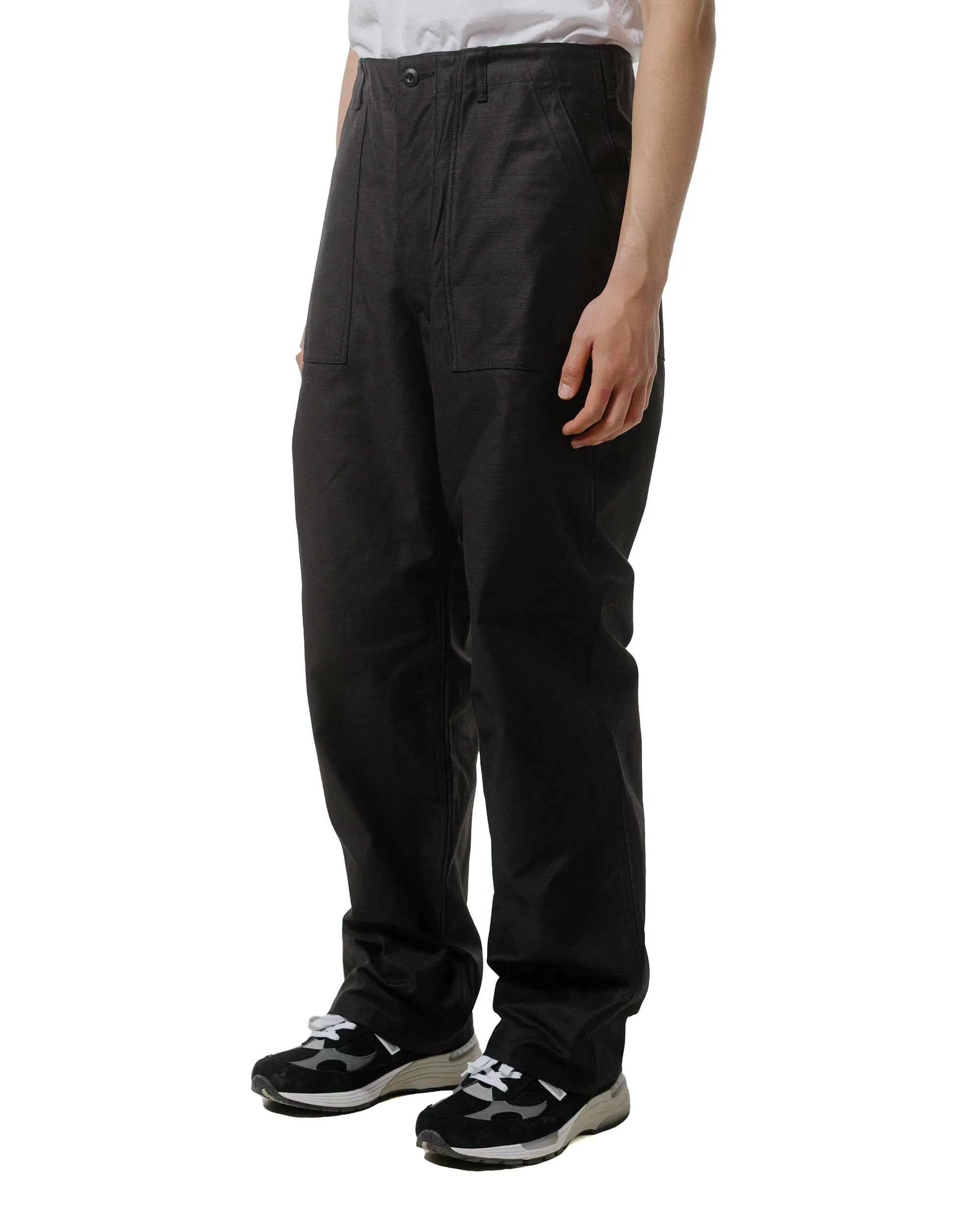 Ciota Baker Pants (Wide Straight) Black Plush Lined Mixed Style