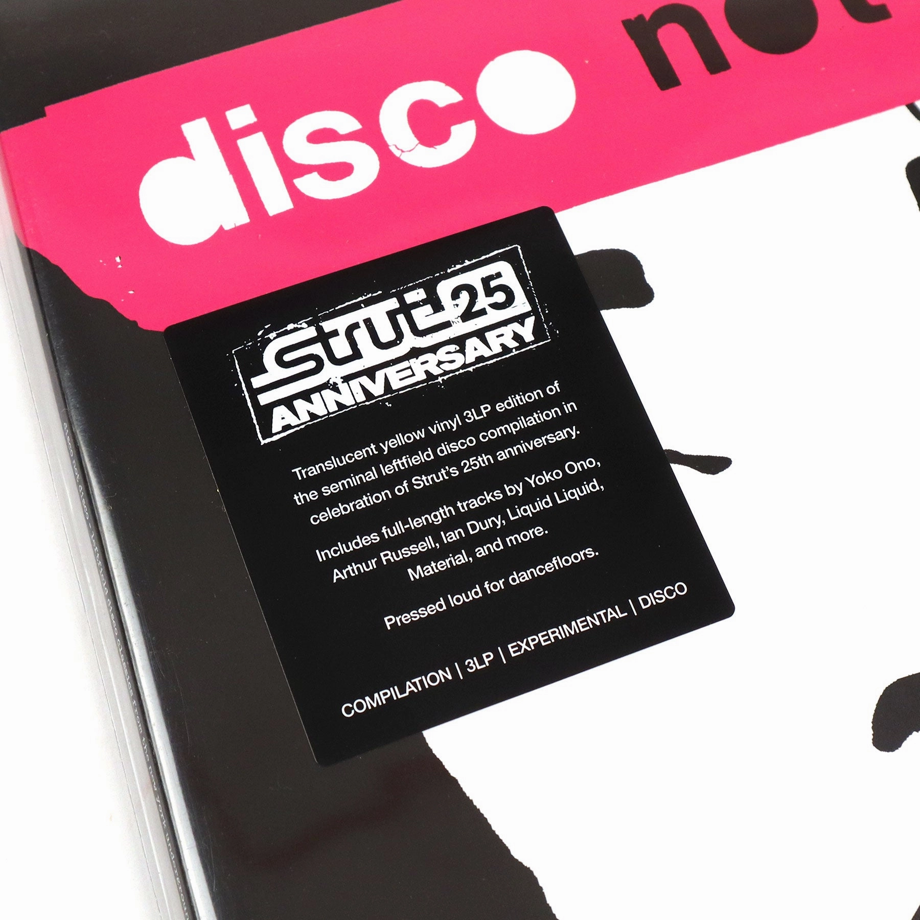 Strut Records: Disco Not Disco - Leftfield Disco Classics From The NY Underground (Colored Vinyl) Vinyl 3LP